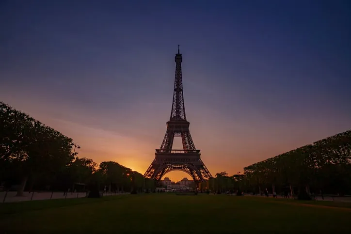 Monumentos paris mundo oscuros noche razon